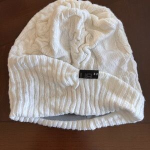 Under Armor Hat and Abercrombie Reversible Scarf